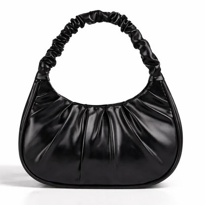 Premium Ruched Hobo Bag