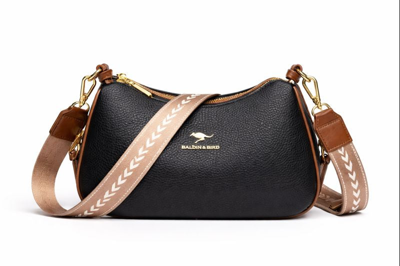 Pebbled Leather Crossbody Bag