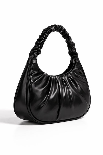Premium Ruched Hobo Bag