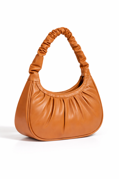 Premium Ruched Hobo Bag