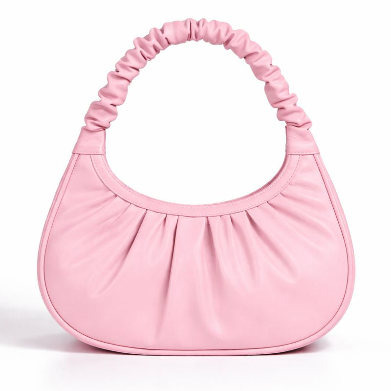 Premium Ruched Hobo Bag