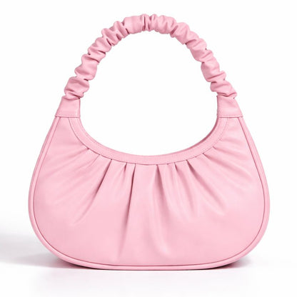 Premium Ruched Hobo Bag
