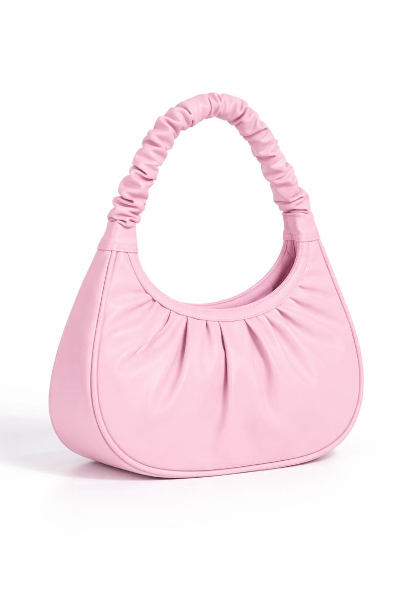 Premium Ruched Hobo Bag