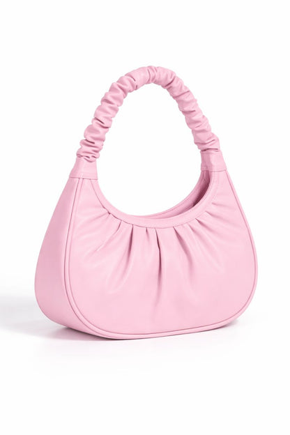 Premium Ruched Hobo Bag