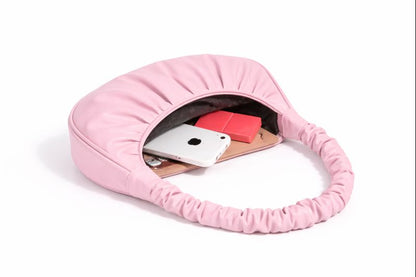 Premium Ruched Hobo Bag